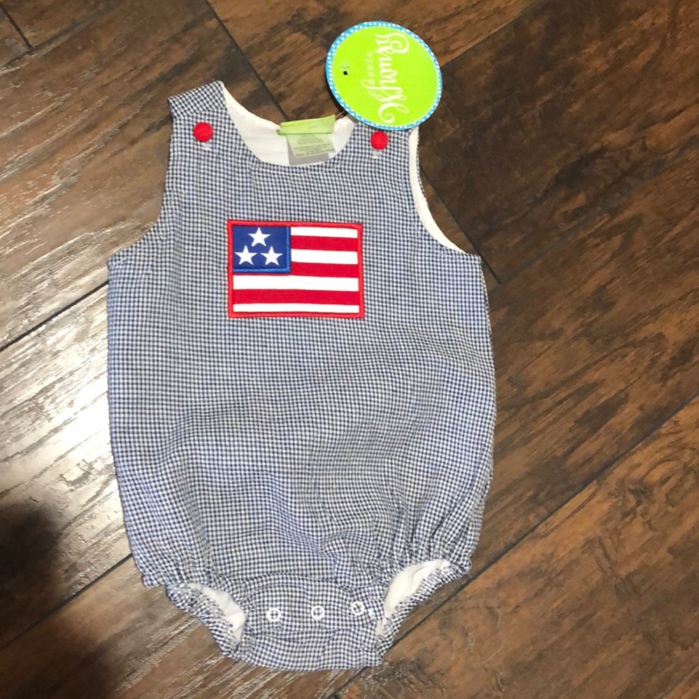 Classic Whimsy 4th of July Bubble 9M NWT $28